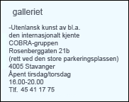 galleriet, Pedersgt. 55, 4013 STAVANGER